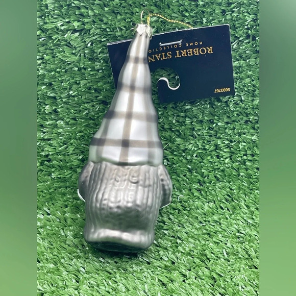 Gnome with Plaid Hat Ornament, NWT - Picture 4 of 10